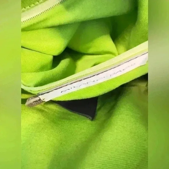 Milano Bags Silver Gray Flower Satchel Tote - Picture 14 of 16